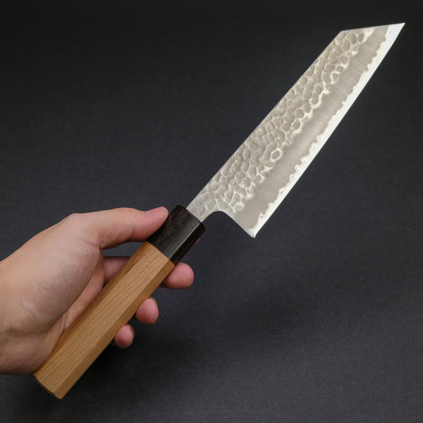 Hitohira Futana SB Migaki Tsuchime Bunka Cherry Wood Handle