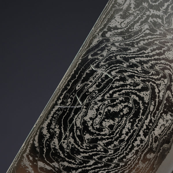 Hitohira Futana Nickel Damascus Nakiri 165mm Tagayasan Handle