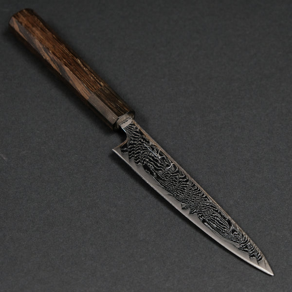 Hitohira Futana Nickel Damascus Petty 135mm Tagayasan Handle