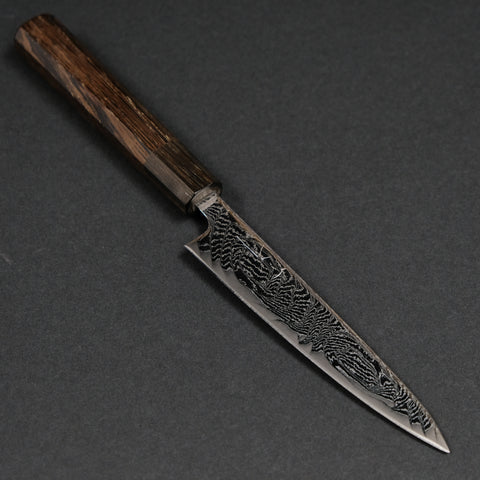 Hitohira Futana Nickel Damascus Petty 135mm Tagayasan Handle