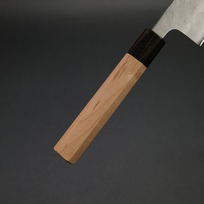 Hitohira Futana S3 Nashiji Kiritsuke Gyuto 210mm Cherry Wood Handle