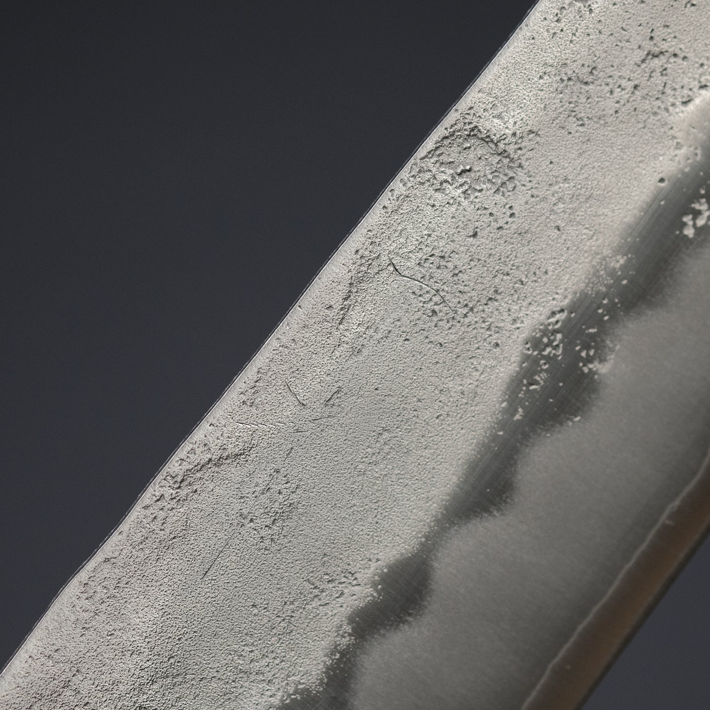 Hitohira Futana S3 Nashiji Kiritsuke Gyuto 210mm Cherry Wood Handle