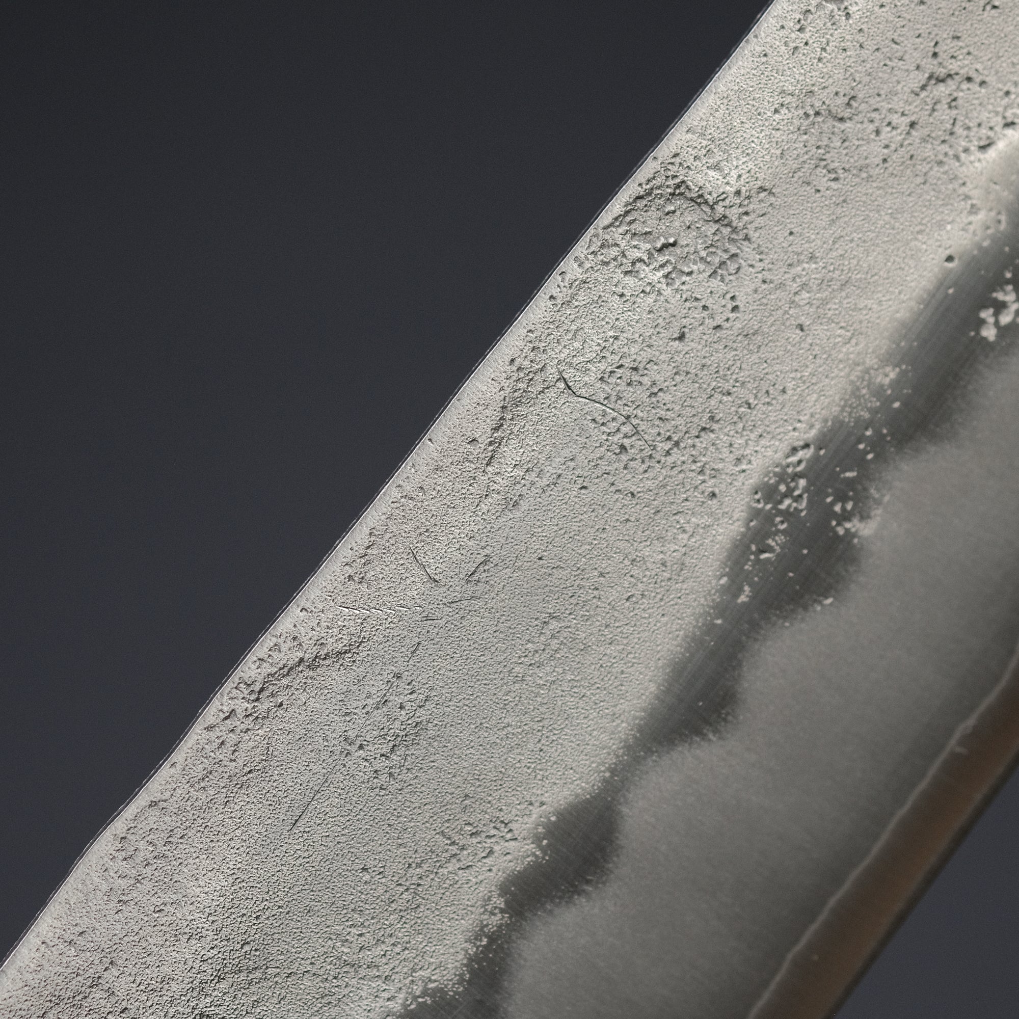 Hitohira Futana S3 Nashiji Kiritsuke Gyuto 210mm Cherry Wood Handle
