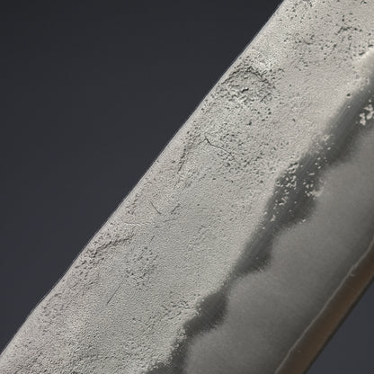 Hitohira Futana S3 Nashiji Kiritsuke Gyuto 210mm Cherry Wood Handle