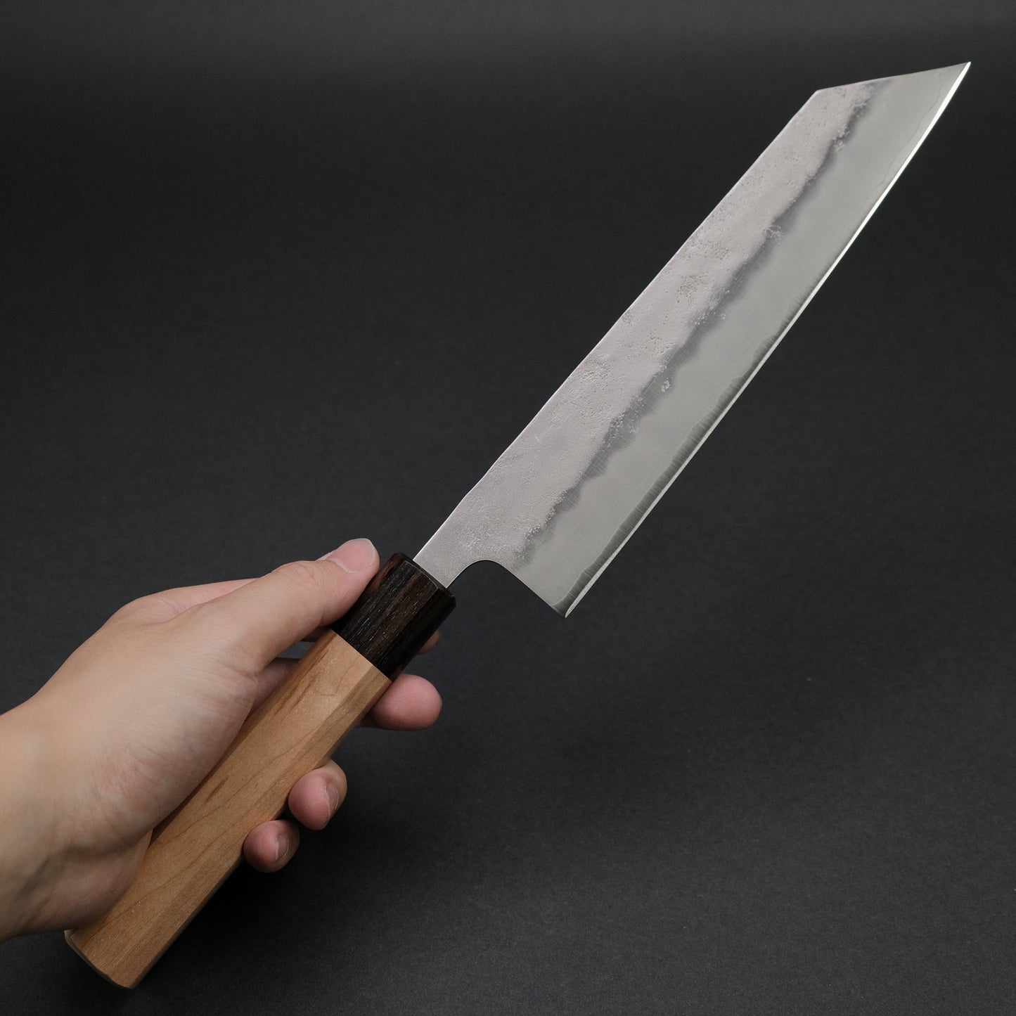 Hitohira Futana S3 Nashiji Kiritsuke Gyuto 210mm Cherry Wood Handle