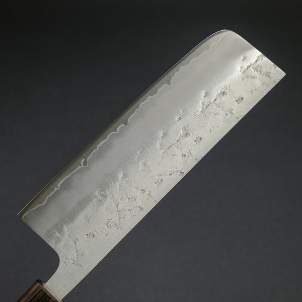 Hitohira Futana S3 Nashiji Nakiri 165mm Cherry Wood Handle