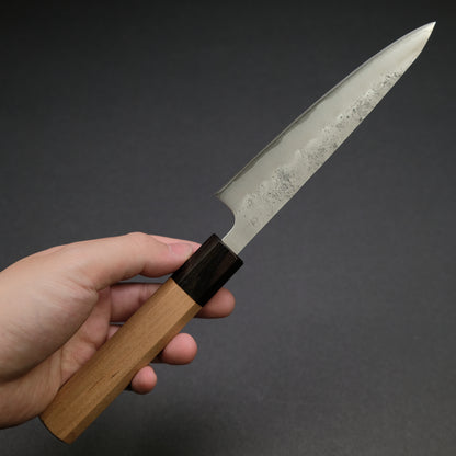 Hitohira Futana S3 Nashiji Petty 135mm Cherry Wood Handle