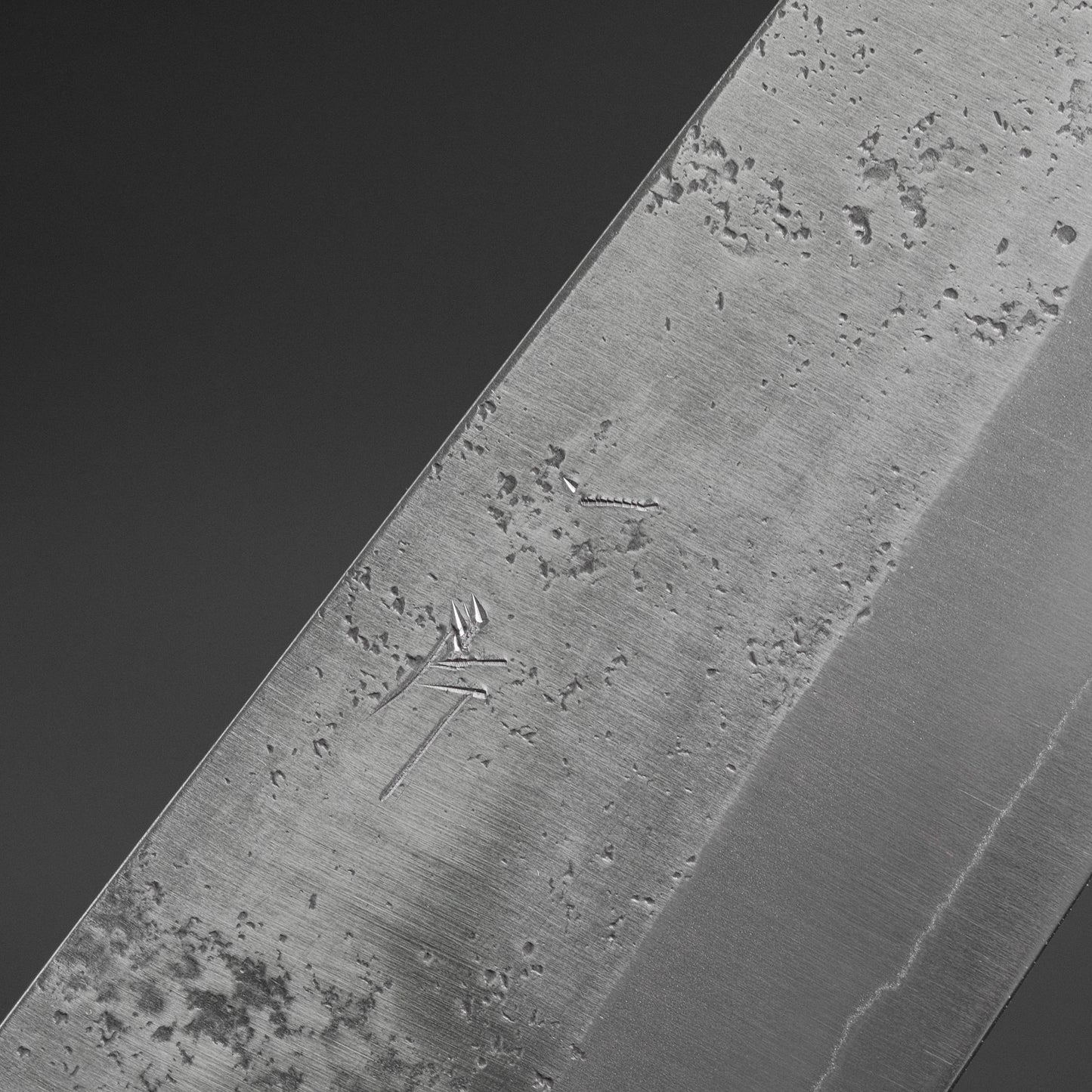 Hitohira Futana S3 Nashiji Santoku 165mm Pakka Handle (No Bolster)