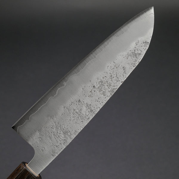 Hitohira Futana S3 Nashiji Santoku 170mm Cherry Wood Handle