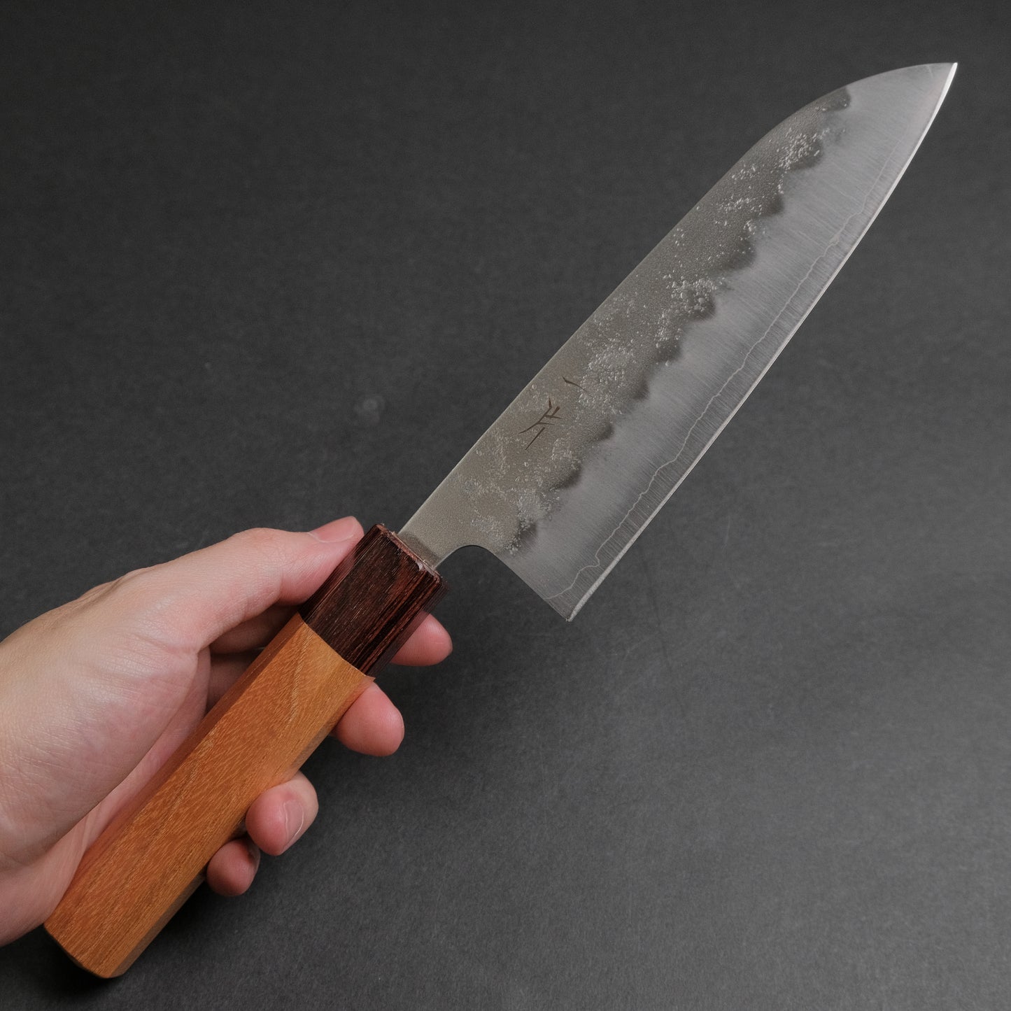 Hitohira Futana S3 Nashiji Santoku 170mm Keyaki Zelkova Handle