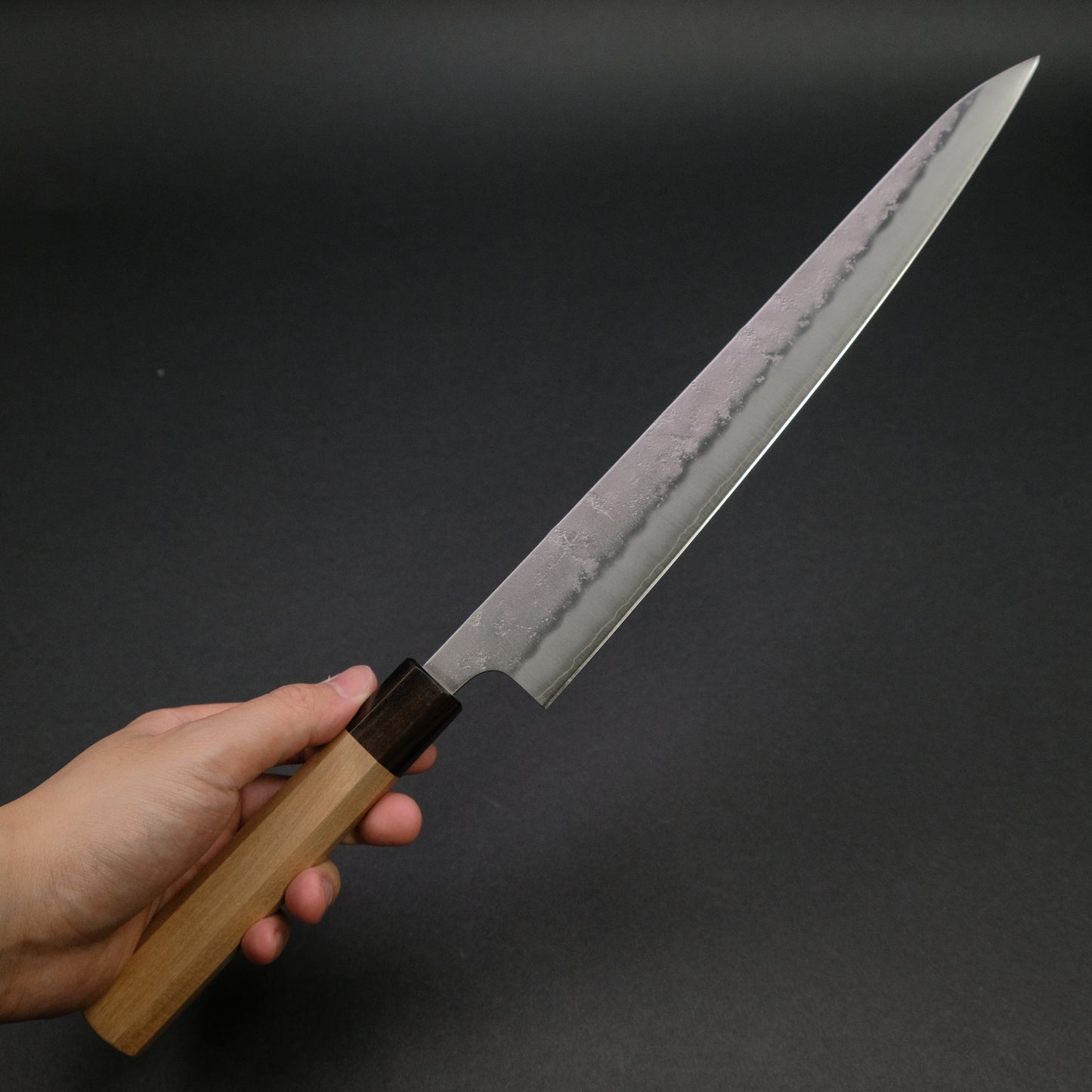Hitohira Futana S3 Nashiji Sujihiki 270mm Cherry Wood Handle