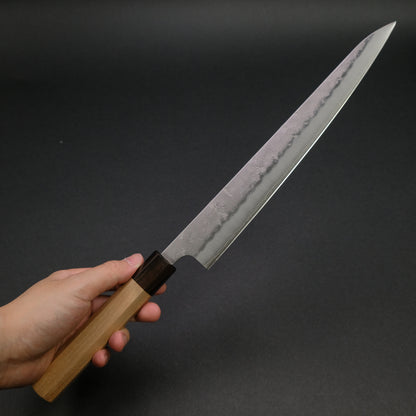 Hitohira Futana S3 Nashiji Sujihiki 270mm Cherry Wood Handle