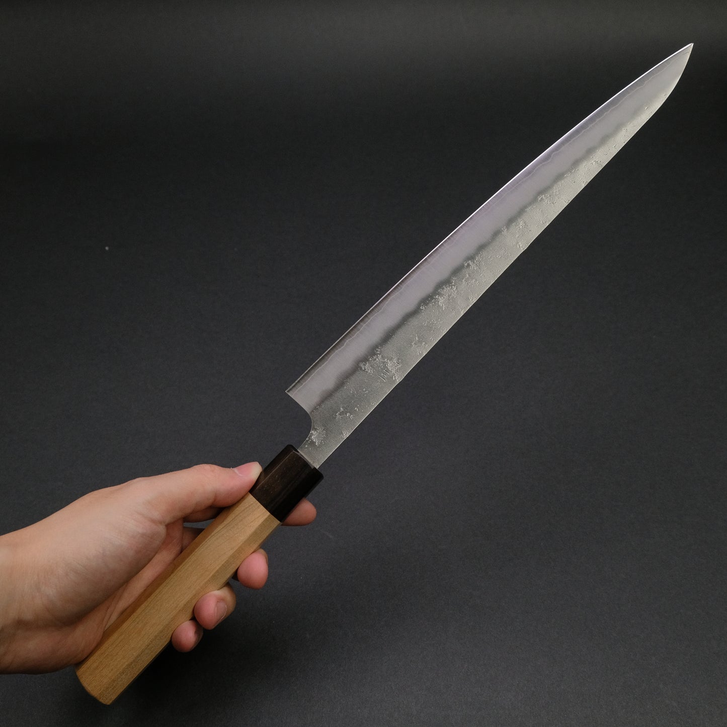 Hitohira Futana S3 Nashiji Sujihiki 270mm Cherry Wood Handle