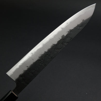 Hitohira Futana SB Kuro Nashiji Gyuto 240mm Ho Wood Handle