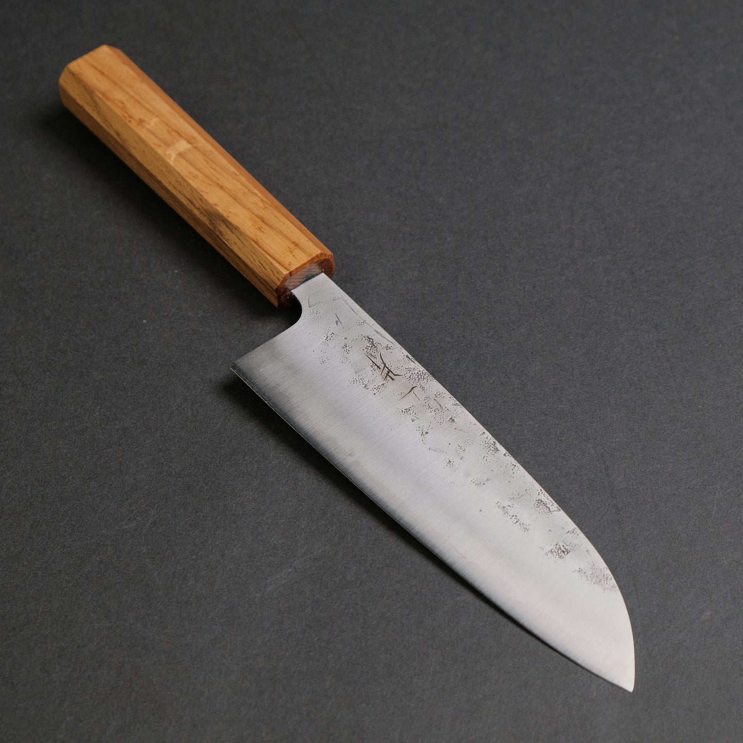 Hitohira Futana SLD Nashiji Santoku 170mm Oak Handle