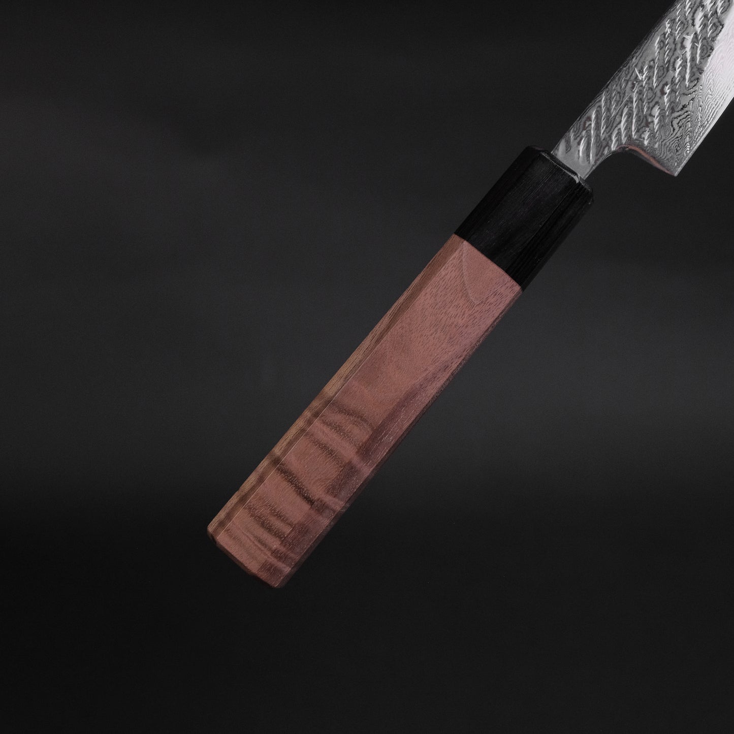 Hitohira Futana Stainless Rope Damascus Petty 135mm Walnut Handle