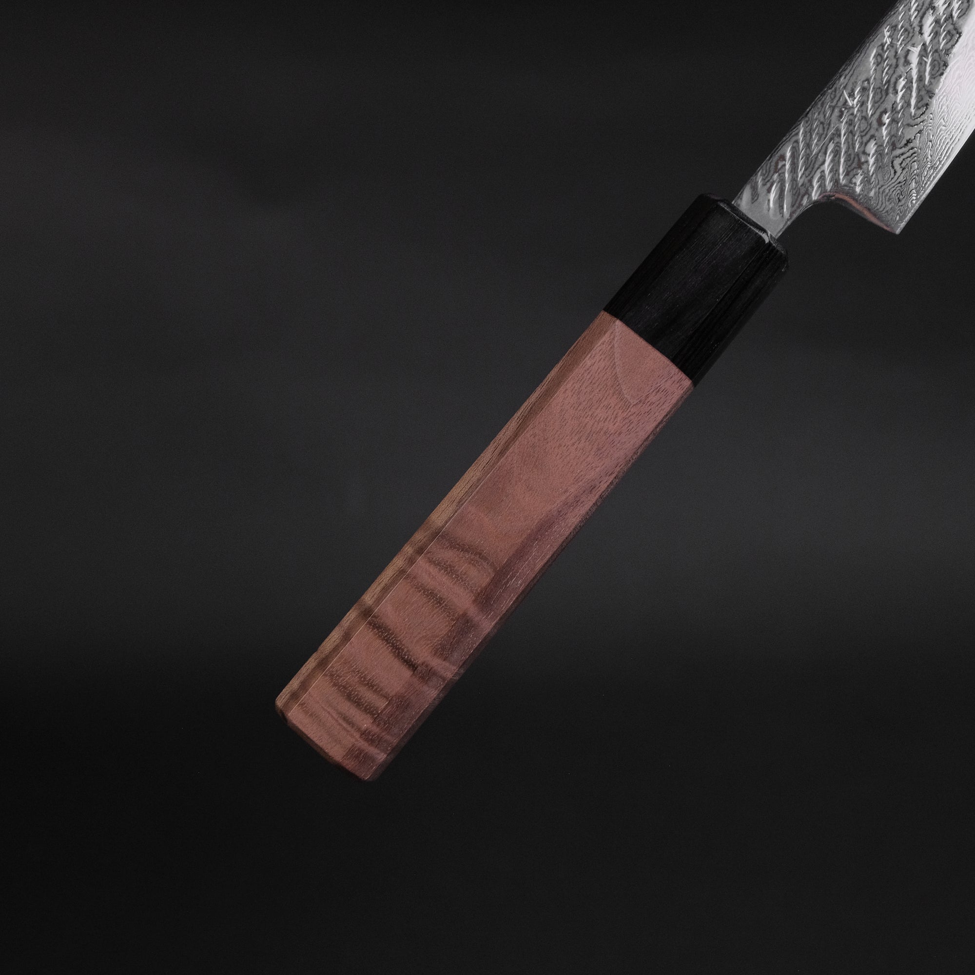 Hitohira Futana Stainless Rope Damascus Petty 135mm Walnut Handle