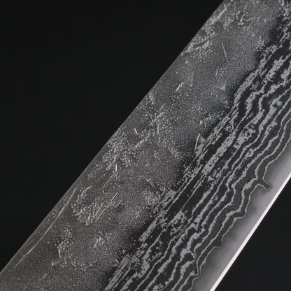 Hitohira Futana Swedish Stainless Nashiji Damascus Gyuto 210mm Walnut Handle