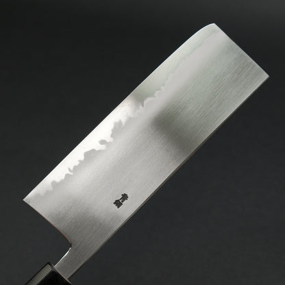 Hitohira Gorobei Izo Blue #2 Nakiri Ho Wood Handle