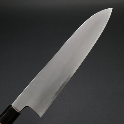 Hitohira Gorobei Rikichi Blue #2 Kasumi Gyuto 240mm Cherry Wood Handle