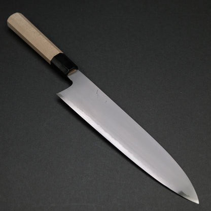 Hitohira Gorobei Rikichi White #2 Kasumi Gyuto 240mm Ho Wood Handle