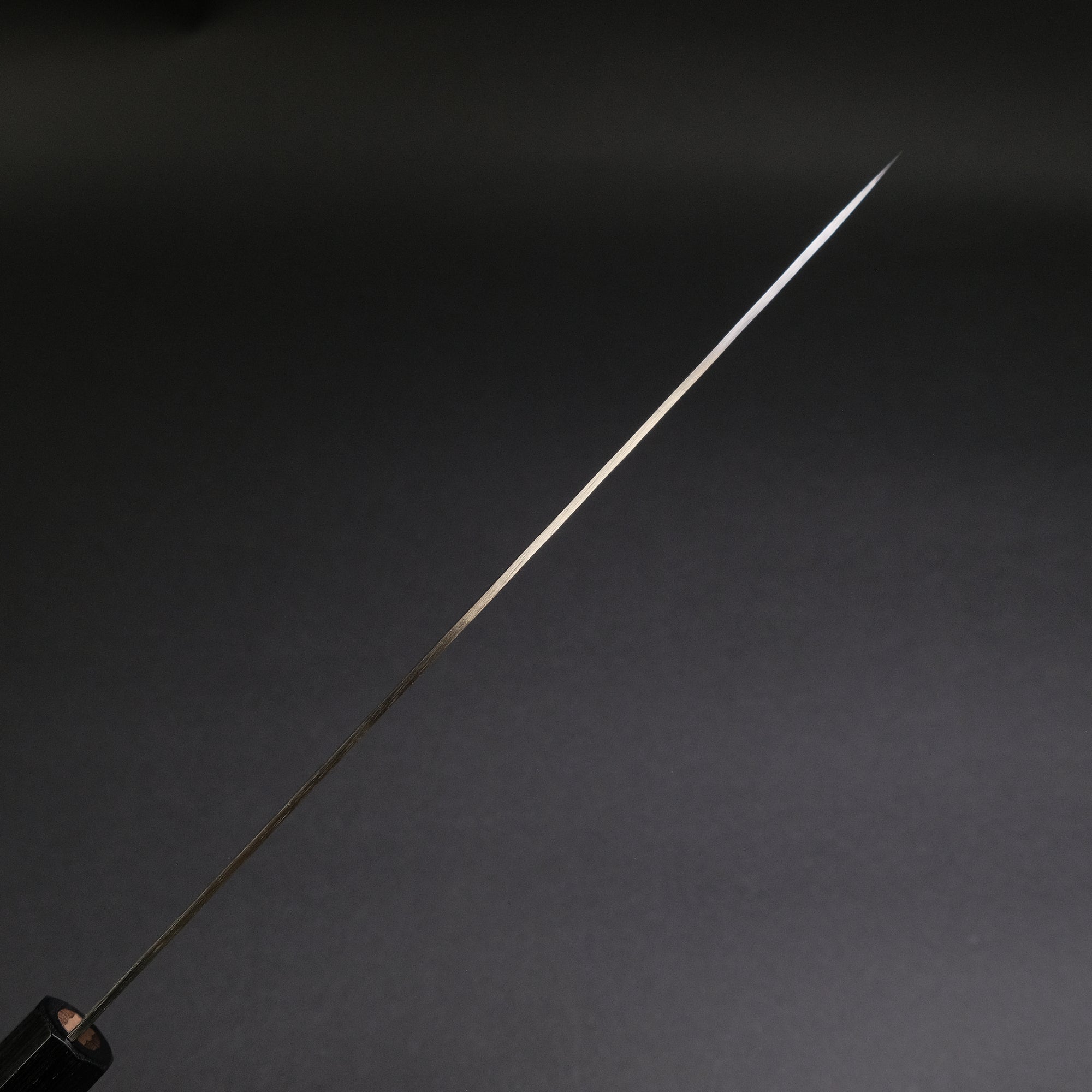 Hitohira HG Tsuchime Damascus Gyuto 240mm Walnut Handle