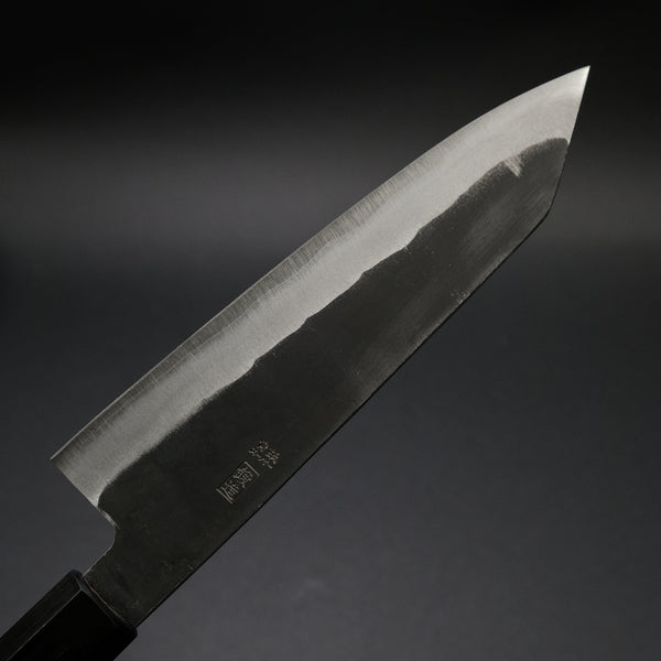Hitohira Harima Blue Super Stainless Clad Bunka 180mm Walnut Handle