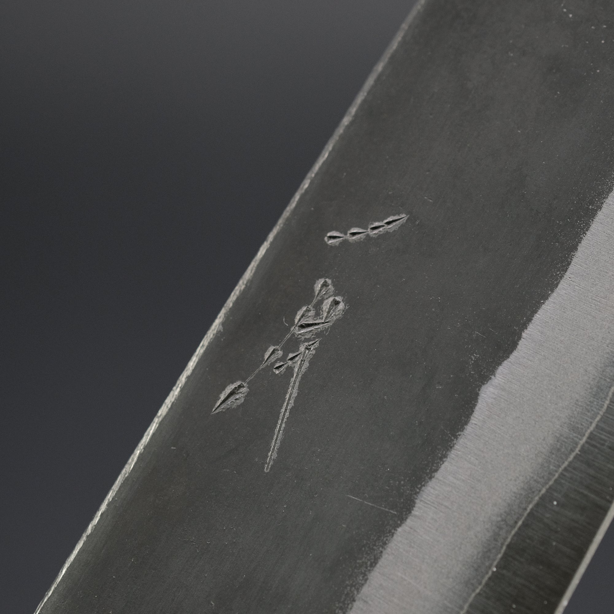 Hitohira Harima Blue Super Stainless Clad Bunka 180mm Walnut Handle