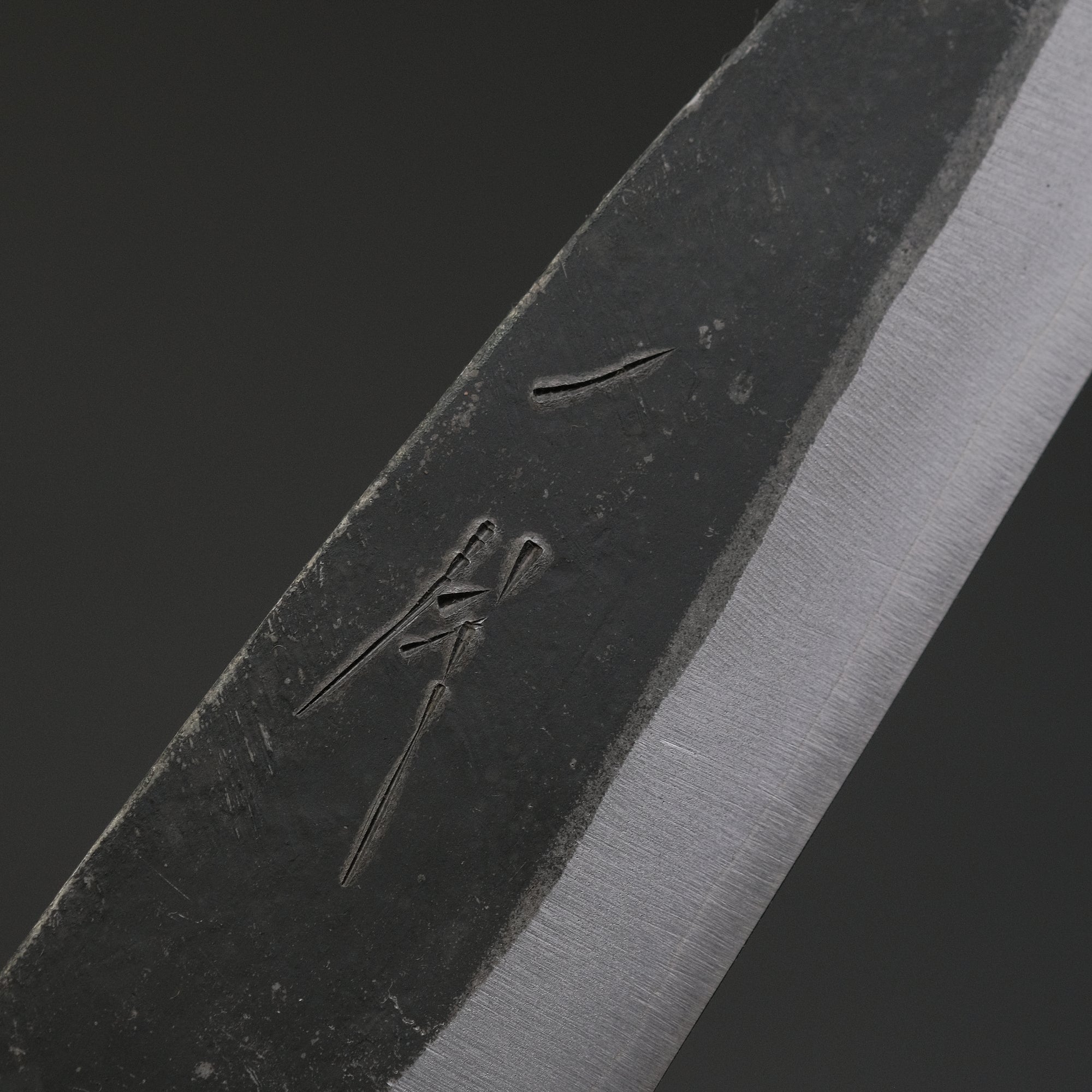 Hitohira Harima Blue Super Stainless Clad Petty 120mm Walnut Handle
