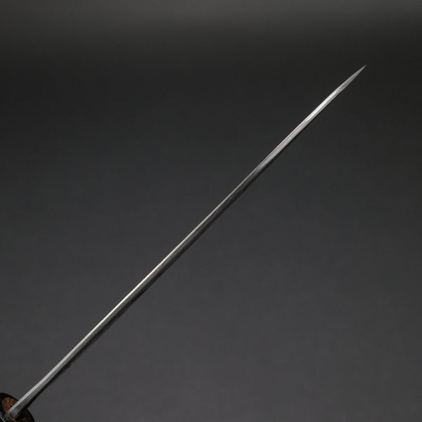 Hitohira Harima Forged Blue Super Stainless Clad Santoku Walnut Handle