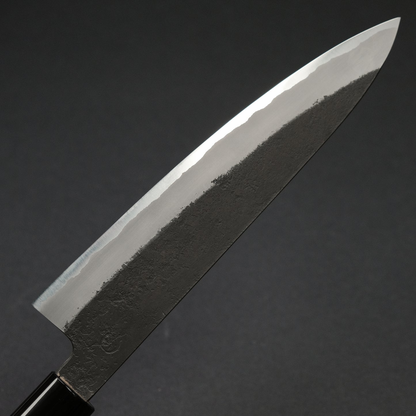 Hitohira Hinode Nashiji White #2 Stainless Clad Gyuto 210mm Ho Wood Handle
