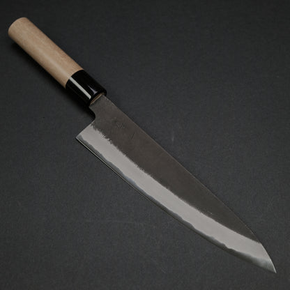 Hitohira Hinode Nashiji White #2 Stainless Clad Gyuto 210mm Ho Wood Handle