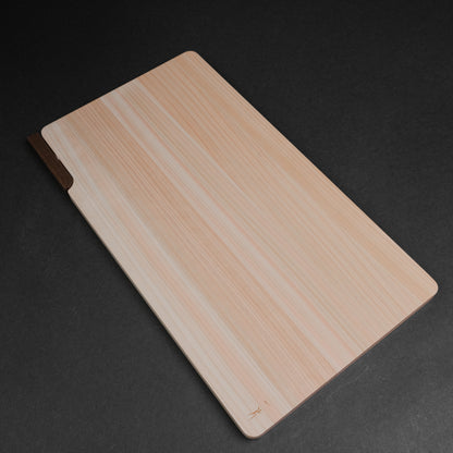 Hitohira Hinoki Thin Cutting Board with Stand (Medium)