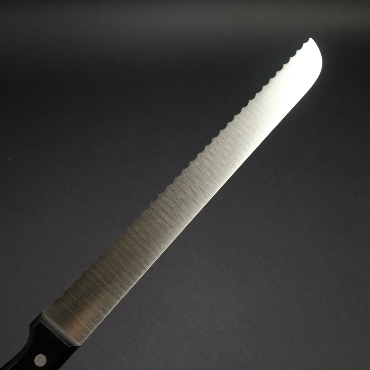 Hitohira Hiragana Bread Knife 250mm Pakka Handle