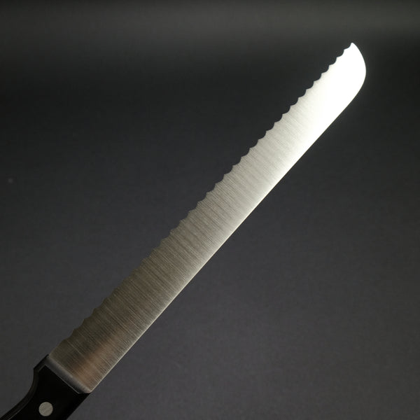 Hitohira Hiragana Bread Knife 250mm Pakka Handle
