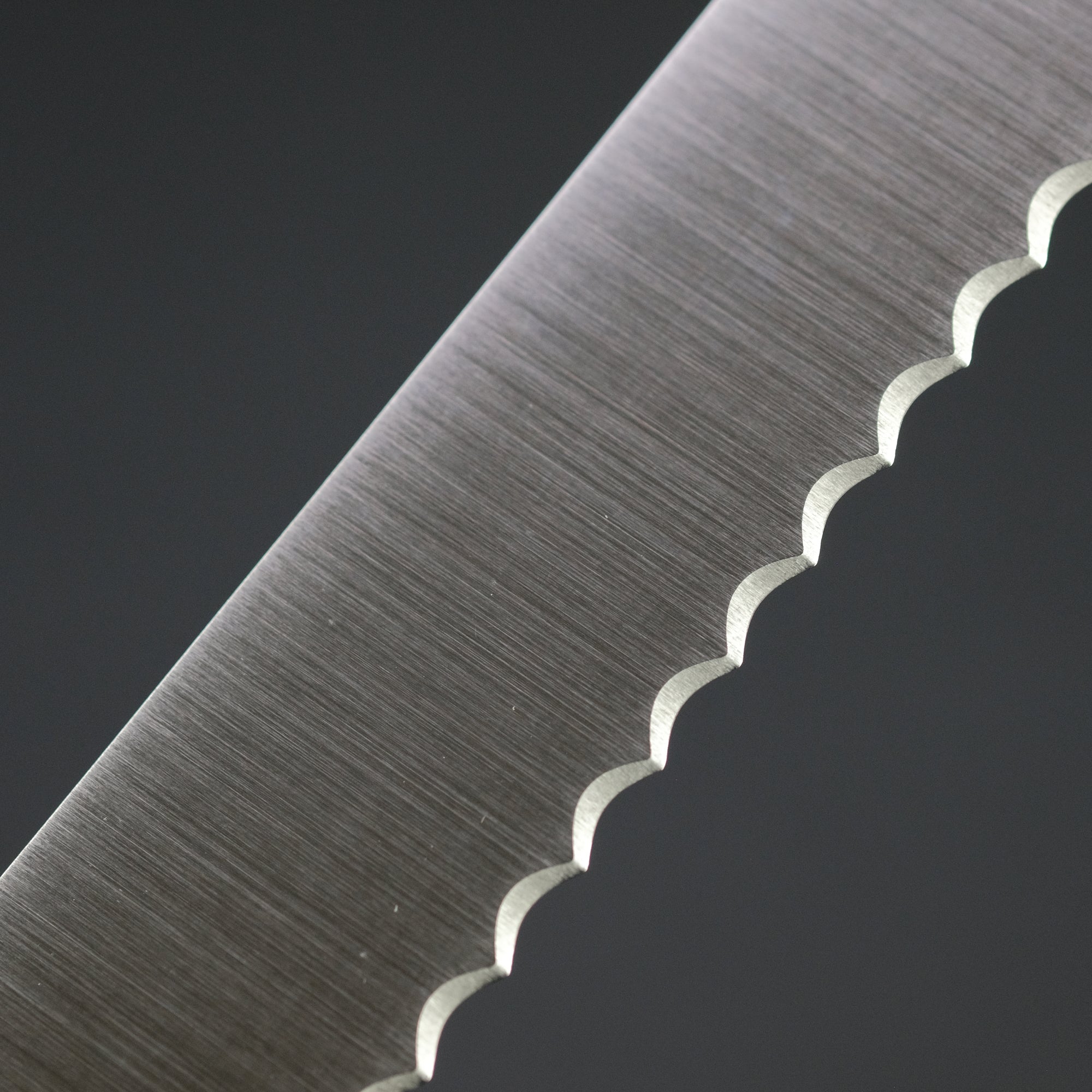 Hitohira Hiragana Bread Knife 250mm Pakka Handle