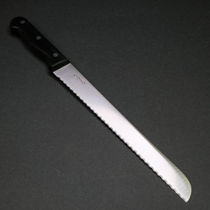 Hitohira Hiragana Bread Knife 250mm Pakka Handle