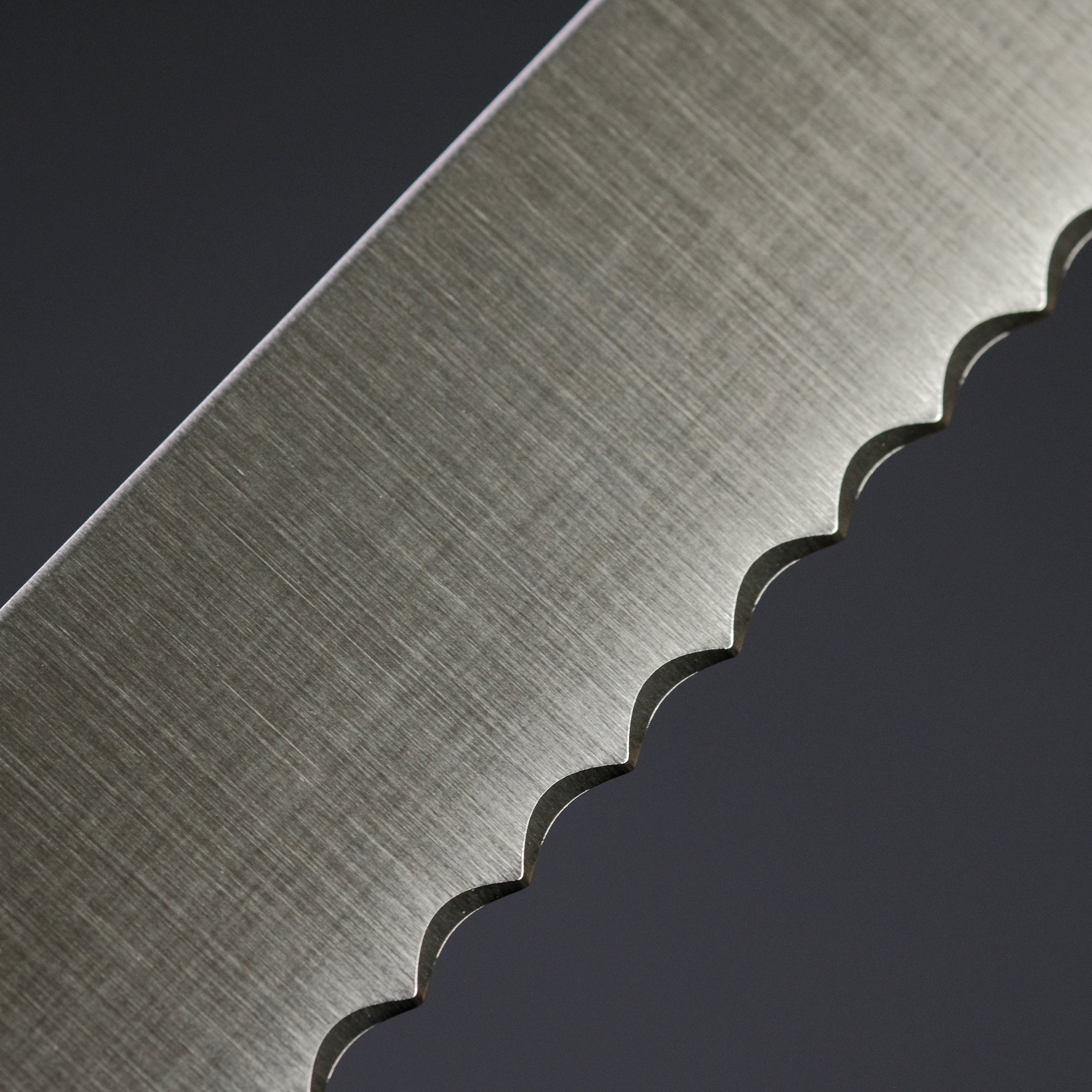 Hitohira Hiragana Bread Knife 300mm Pakka Handle
