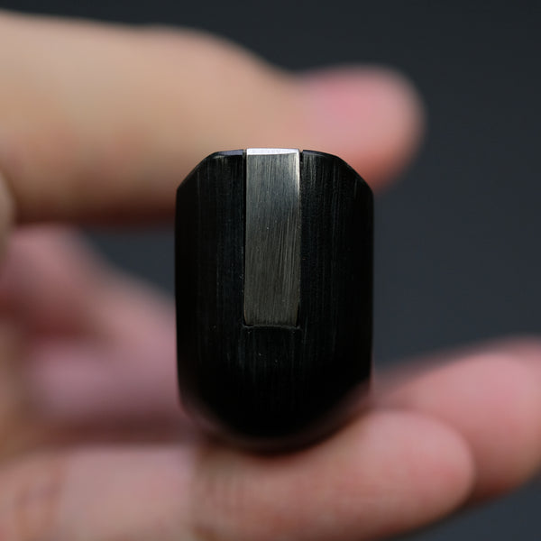 Hitohira Hiragana Deba 150mm Pakka Handle (No Bolster)