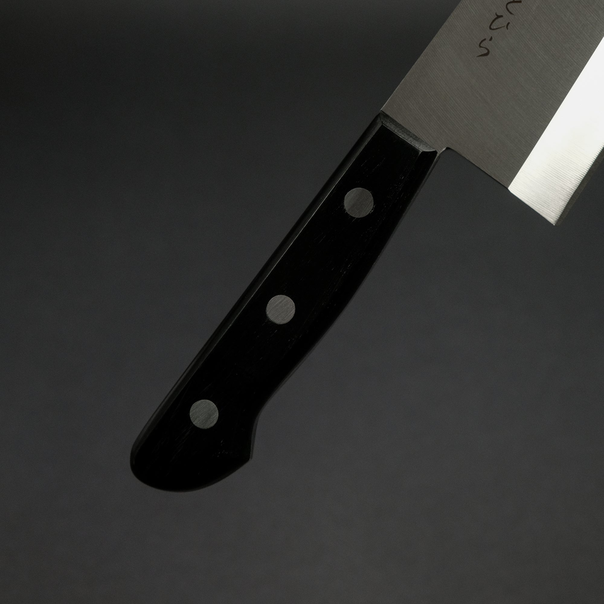 Hitohira Hiragana Deba 210mm Pakka Handle (No Bolster)