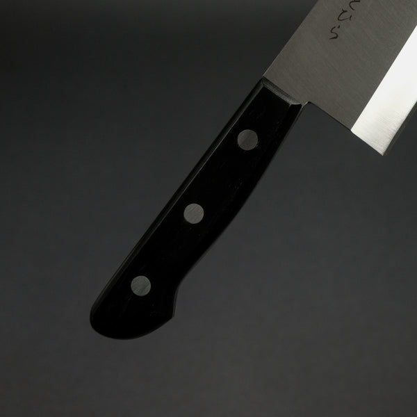 Hitohira Hiragana Deba 210mm Pakka Handle (No Bolster)