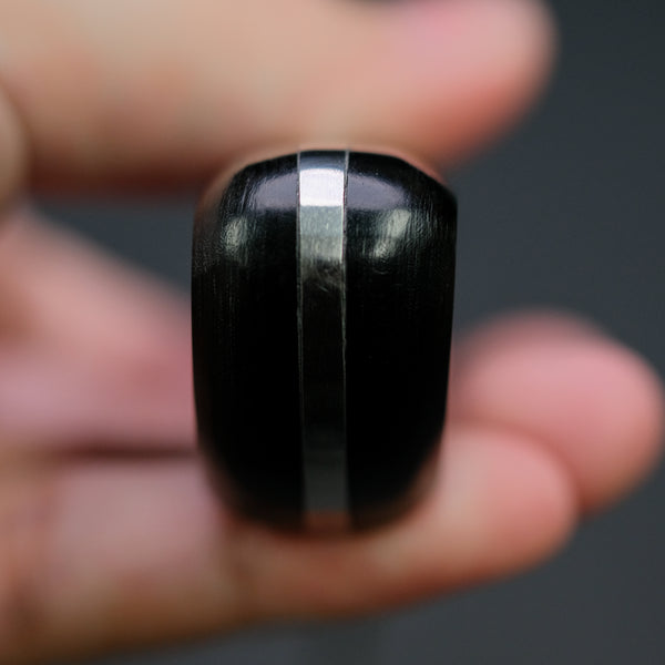 Hitohira Hiragana Deba 210mm Pakka Handle (No Bolster)