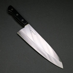 Hitohira Hiragana Deba 210mm Pakka Handle (No Bolster)