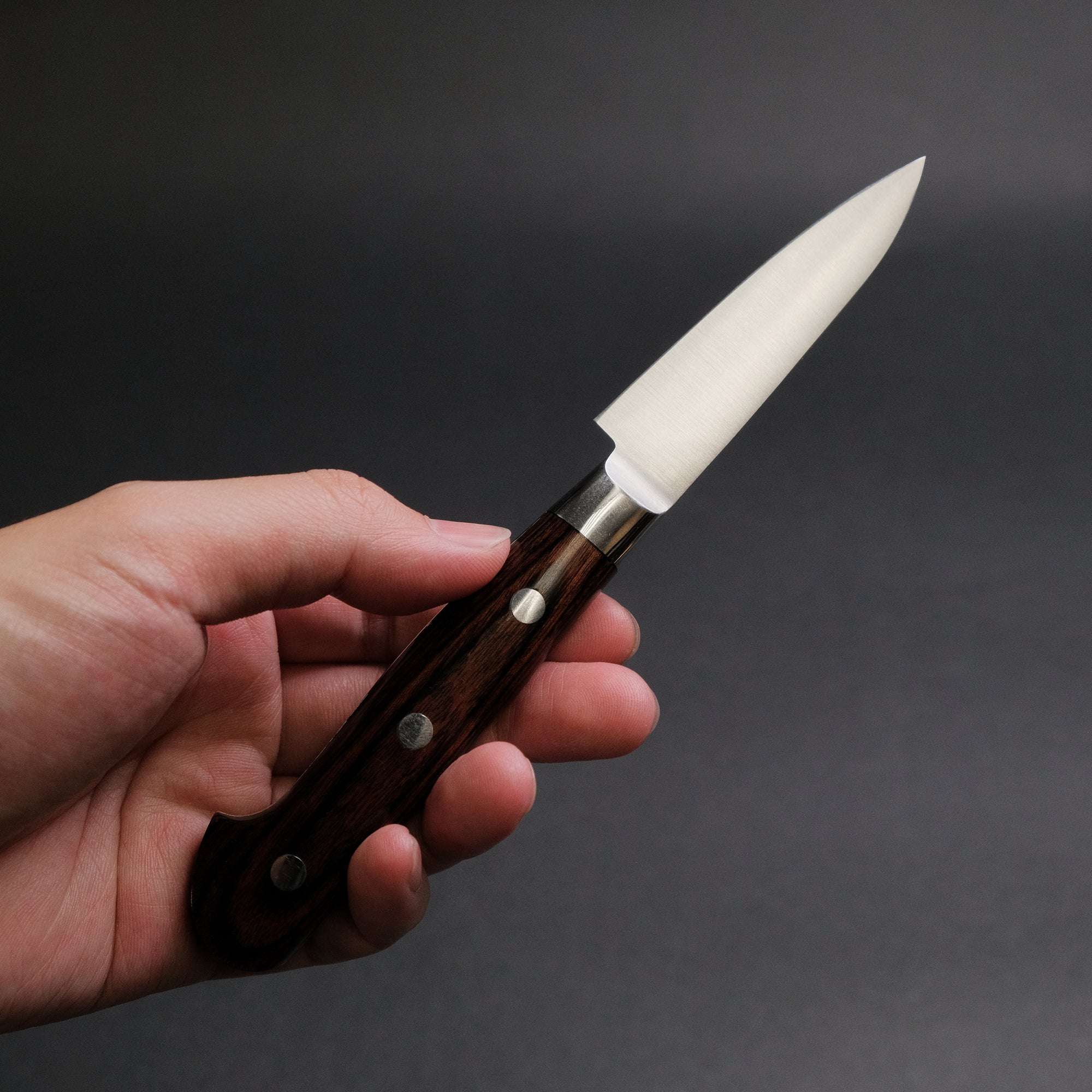 Hitohira Hiragana Paring 80mm Imitation Mahogany Handle