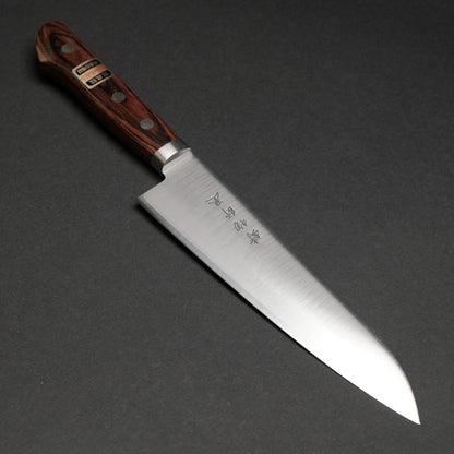 Hitohira Imojiya MZ VG-1 Gyuto 180mm Imitation Mahogany Handle