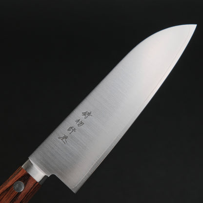 Hitohira Imojiya MZ VG-1 Santoku 145mm Imitation Mahogany Handle (2 Pins)