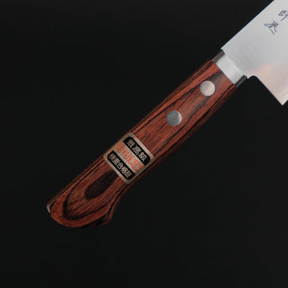 Hitohira Imojiya MZ VG-1 Santoku 145mm Imitation Mahogany Handle (2 Pins)