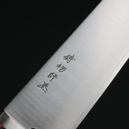 Hitohira Imojiya MZ VG-1 Santoku 145mm Imitation Mahogany Handle (2 Pins)