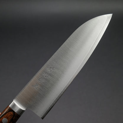 Hitohira Imojiya MZ VG-1 Santoku 165mm Imitation Mahogany Handle