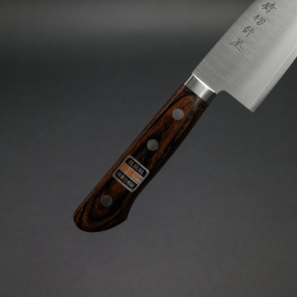 Hitohira Imojiya MZ VG-1 Santoku 165mm Imitation Mahogany Handle